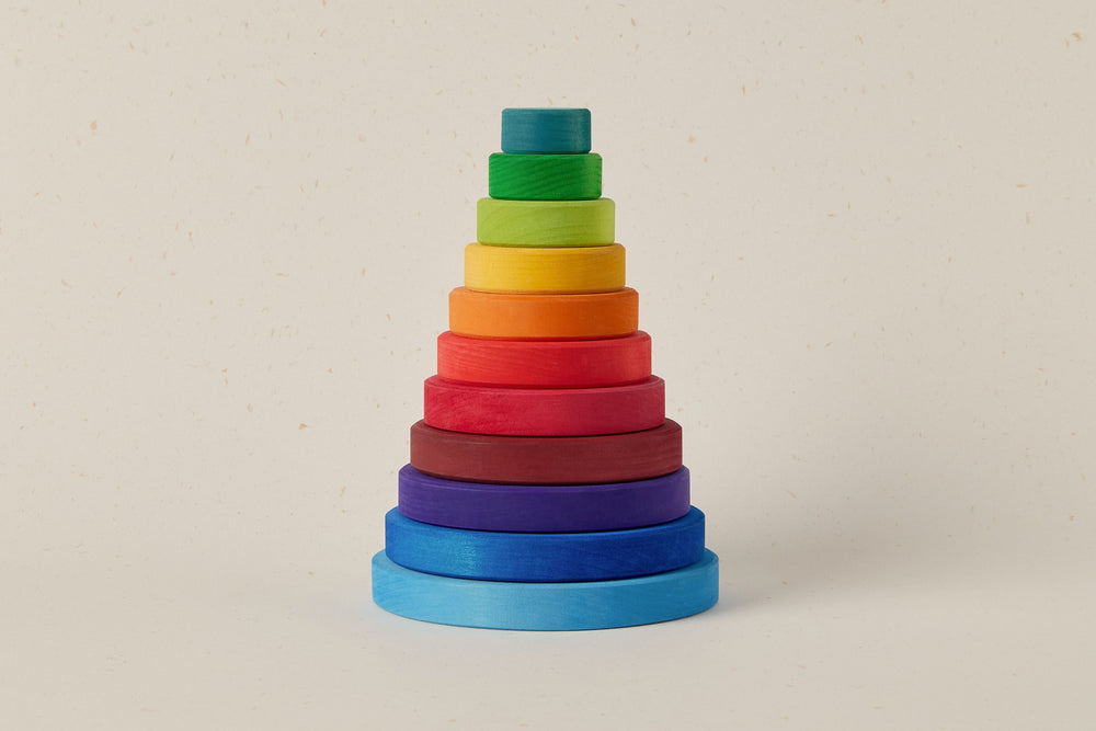 Rainbow Stacking Tower