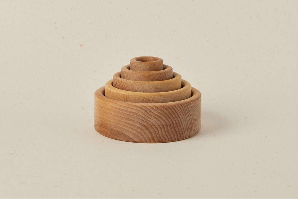Wooden Nesting Bowls