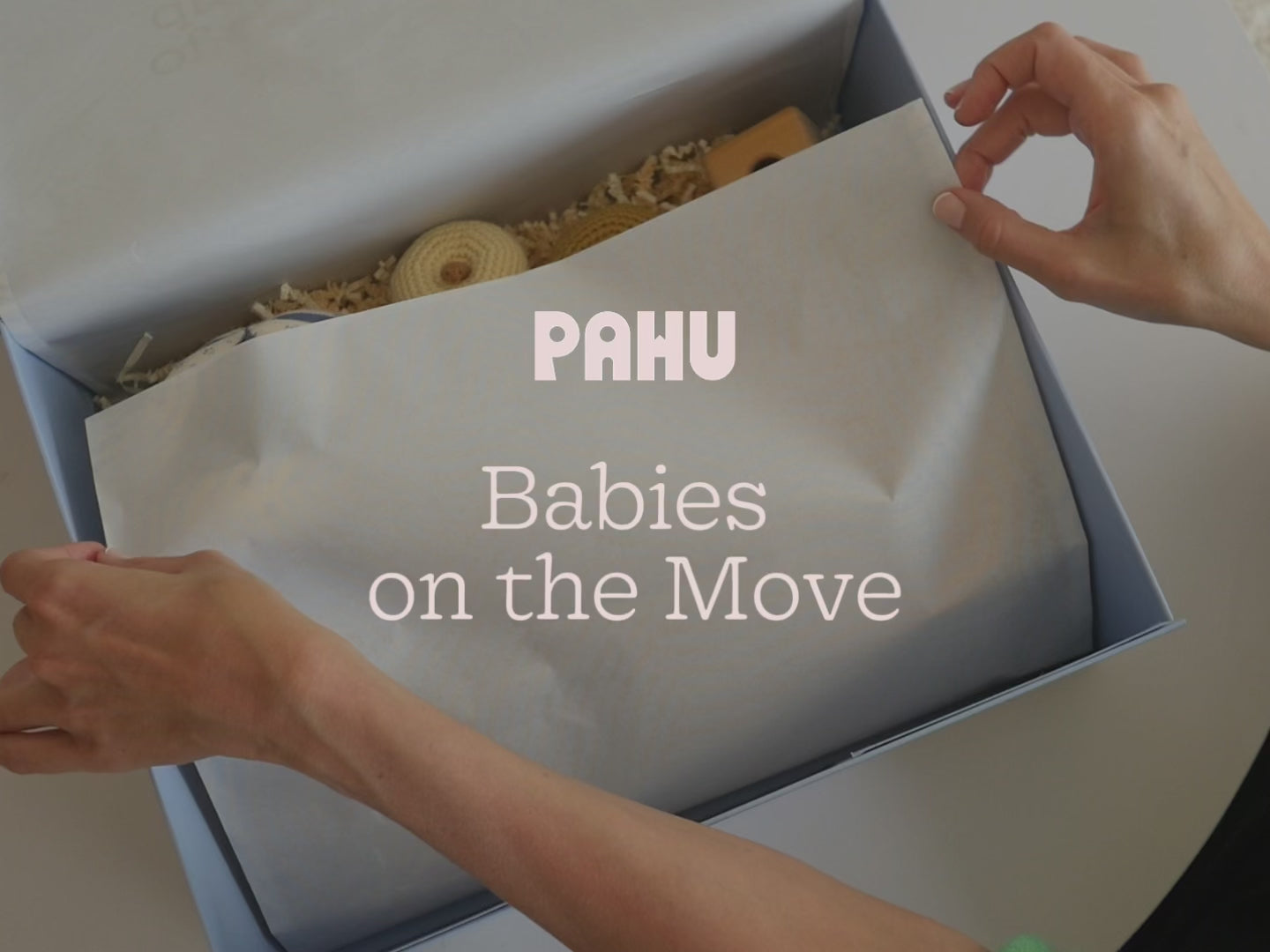 Packing a baby toy box